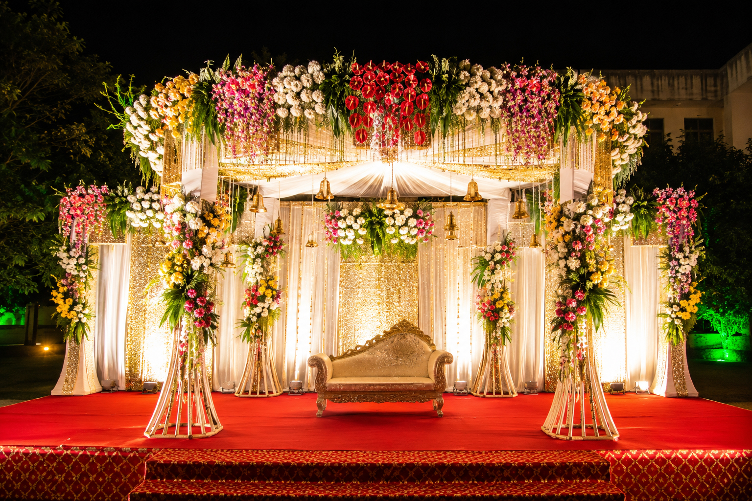 Stage backdrop decor